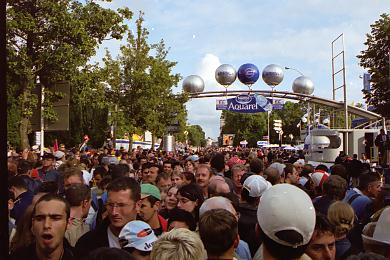 Crowd at Time Trials